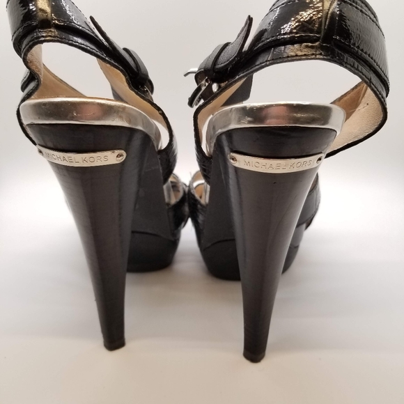Michael Kors Strappy Open Toed Heels - Picture 2 of 9